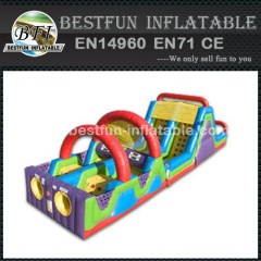 Inflatable Wacky Wild Obstacle Course