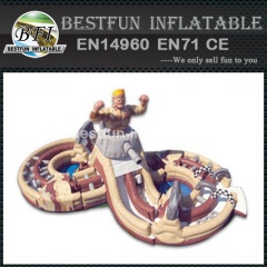 Military battle inflatable obstacle