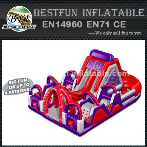 New design inflatable Chaos obstacle for adult