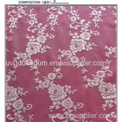 White Color Bridal Lace Fabric Factory Outlet (W7023)