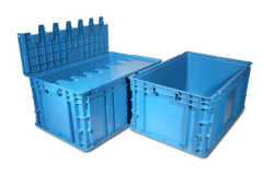 Plastic Stack Container in grey