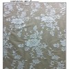 White Polyester Wedding Dress Lace Fabric (W5286)