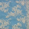 White Bridal Lace Fabric By The Yard (W9034)