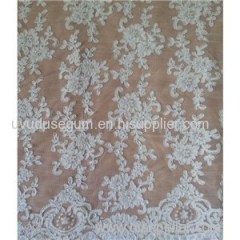 China Suppier Fashionable Bridal Lace Fabric (W9023)