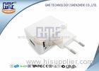 EU Plug Universal Travel Adapter White AC DC Adaptor 6V 500Ma