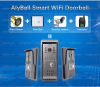 Outdoor WiFi wireless video door bell with HD camera