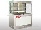Cold / Hot Open Display Cases Self - Service Open Front Display Fridge For Kitchen