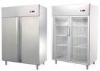 CE Approved 2 Door Commercial Freezer Commercial Kitchen Refrigeration Equipment