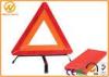 High visibility Vehicle Safety Triangles with PMMA / ABS Reflector Steel Legs