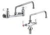 Single / Double Pantry Faucet Deck Mounted / Wall Mount Commercial Kitchen Faucets