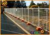 Temporary Galvanized Welded Wire Mesh Fence for Construction Site / Garden