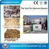 Energy Saving Biomass Pellets Machine / Wood Pellets Burner For Stove