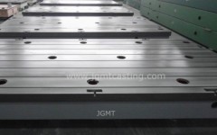 Cast Iron T-slot Bed Plate cast iron tables