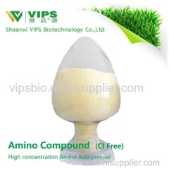 Amino compound fertilizer for organic farming