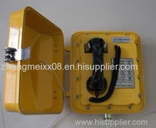 Chemical Industry Using Explosion-proof Telephone JWBT858A with Loud Speaker