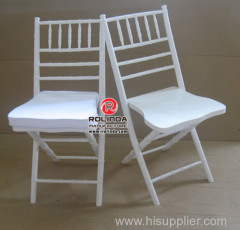 popular wooden folding chiavari chair for outdoor weeding