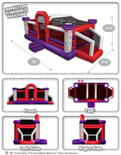 Designer Line Dual Defender Dome Interactive Game