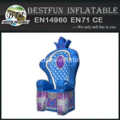 Air Unsealed PVC Inflatable Throne