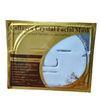 Gold Powder Crystal Collagen Face Mask Skin Whitener CE Certificated