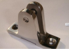 Stainless steel investment casting deck hinge 80°