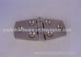 Stainless steel marine hardware equal door hinge 76*38mm