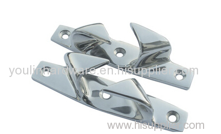 Stainless steel marine hardware skene bow chock with 114/152mm