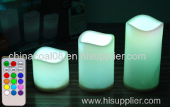 Electronic Rustic Real Wax LED Candle