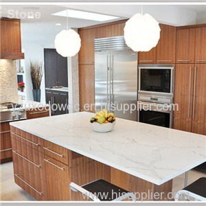 Calacatta White Quartz Countertop