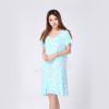 Apparel&Fashion Underwear&Nightwear Sleepwear&Pajamas bamboo fiber seamless pajama sleep dress for ladies short sleeves