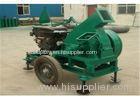 Diesel Wood Chipper Machine For Garden Wood Cutter 25 - 35 mm Chips