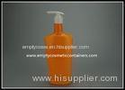 Orange 500ml Plastic Pump Bottles Corrision Resistant Pump Sprayer