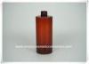 Cylinder Empty Plastic Amber Pump Bottle 300ml Recyclable Customized