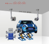 5D wheel alignment for all kinds of car lift with mini scissors lift case