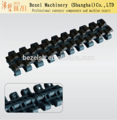 Skidproof Plastic conveyor modular with rubber