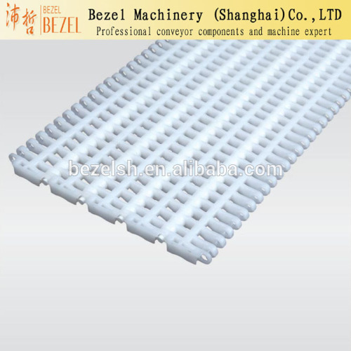 Conveyor tire/food modular belt with holes