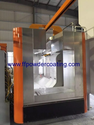 stainless steel powder spray booth