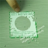 Custom Self Adhesive Warranty Sticker With Hole Inside Do Not Accept If Seal Is Broken Stickers