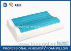 Polyurethane Visco Elastic Silicon Contour Gel Memory Foam Pillow Neck Support 50X30cm
