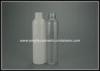 Large Clear Plastic Cylinder Bottles Cosmetic Packing Recyclable