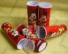 Cardboard Pen Gift Boxes Paper Cylinder Box Micky Mouse Carton Pattern