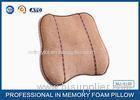 Ergonomic Back Support Cushion Memory Foam Lumbar Support With Deluxe Cover