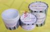 Round Food Packaging Containers / Cardboard Cylinder Boxes Packaging