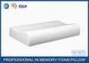 Pure Comfort Contoured Memory Foam Pillow With Cooling Gel / Polyurethane Foam Pillow