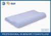 Light Blue Breathable Child Contour Therapeutic Memory Foam Pillow For Health Care