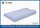 Light Blue Breathable Child Contour Therapeutic Memory Foam Pillow For Health Care
