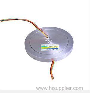 JINPAT pan cake slip ring with through bore 20.0mm 20 circuits 380VAC/DC used for Packaging wrapping machinery