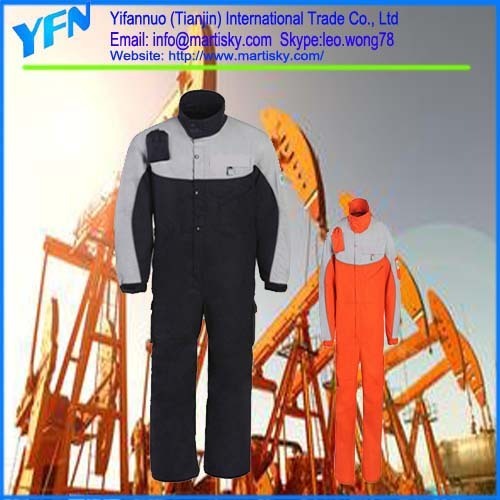 High Quality Fire Retardant Protective Work Jacket With Reflective Stripes