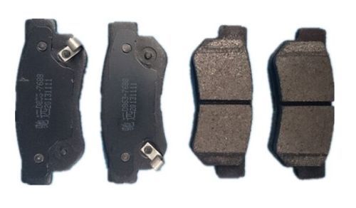 Auto Spare Parts Semimetal rear brake pads