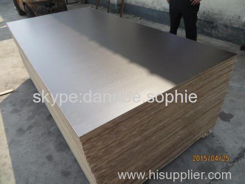 one side anti slip film faced plywood.