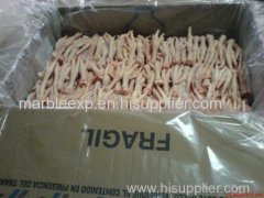 Processed chicken feet